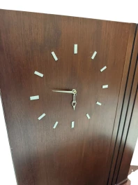 Art Deco Cabinet or Dry Bar with Clock, 1930s